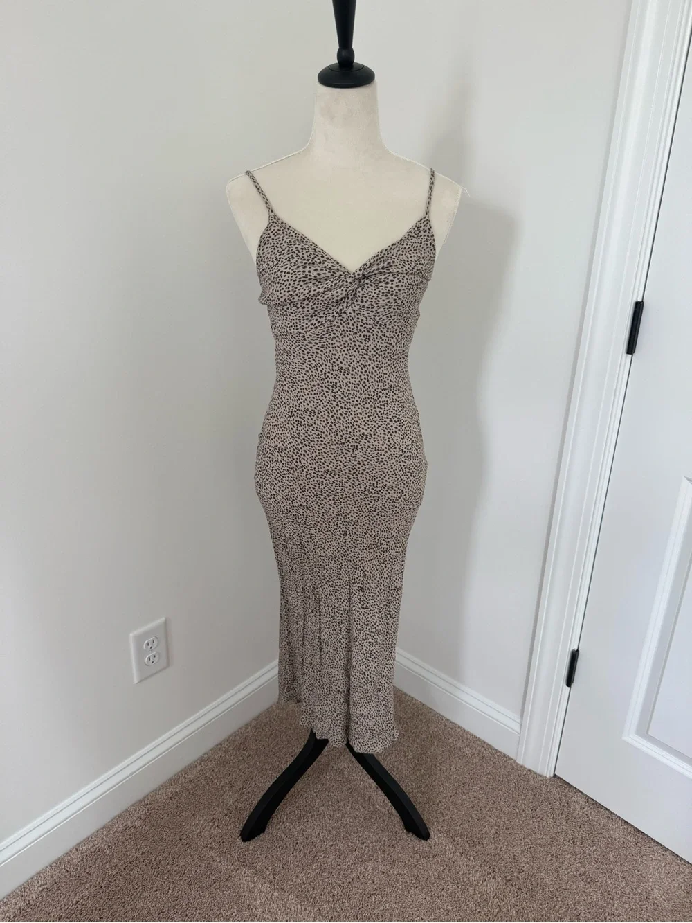 Abercrombie cheetah dress